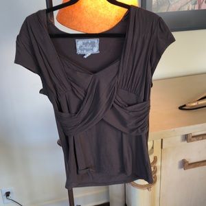 Fun soft “cotton” tee top  good condition